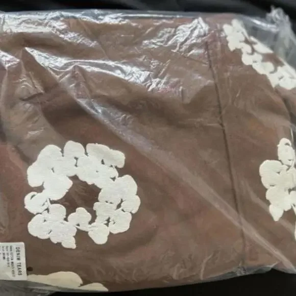 Denim Tears Brown Cotton Wreath Hoodie - Medium - Picture 4 of 4